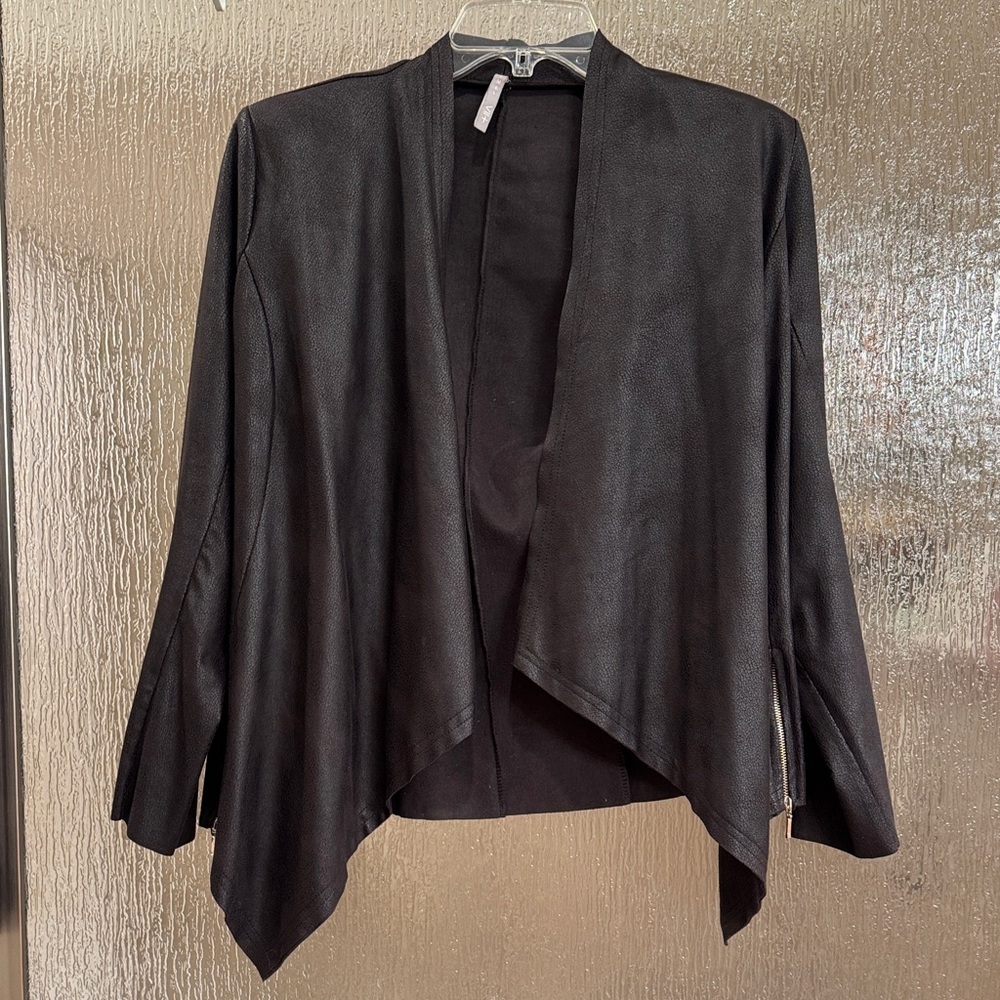 Black Women's Soft Leather Jacket